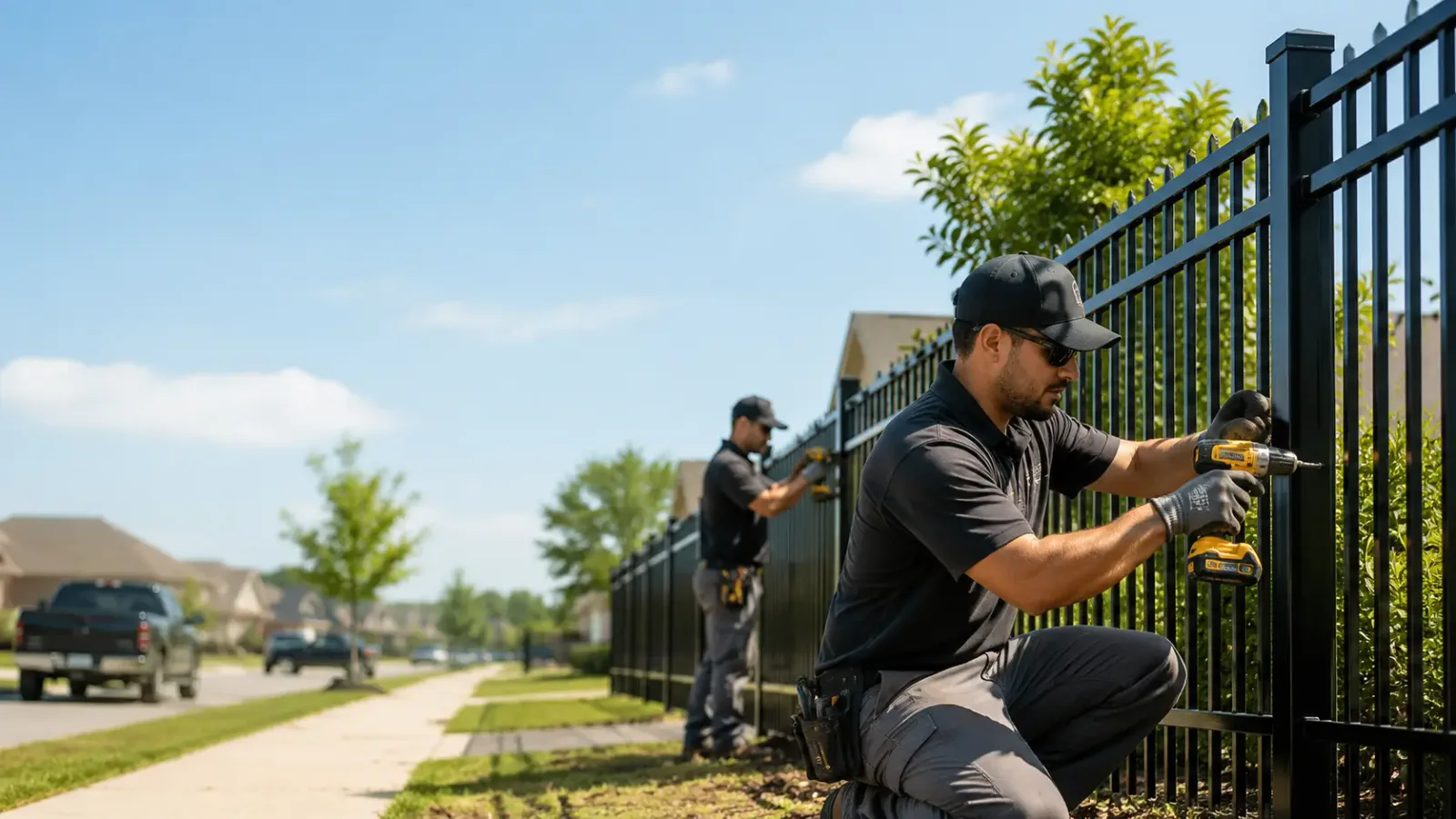 Metal Fence Installation in Westhampton, NY